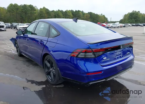 2025 Honda Accord Hybrid Sport-L z USA, uszkodzony, nr VIN 1HGCY2F78SA040458